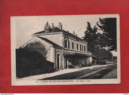 CPA - Saint-Julien-en-Genevois - La Gare