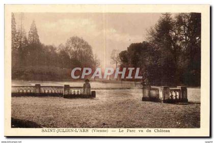 Saint Julien sur l'ars CPA Le parc vu du chateau