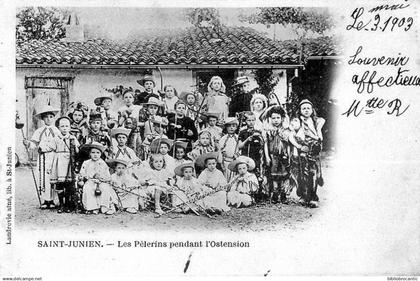 D87 - CPA Précurseur - SAINT JUNIEN < LES PELERINS PENDANT L'OSTENTION