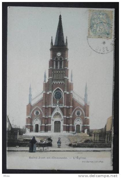 60 Saint-Just-en-Chaussée eglise D60D K60581K C60581C RH045074