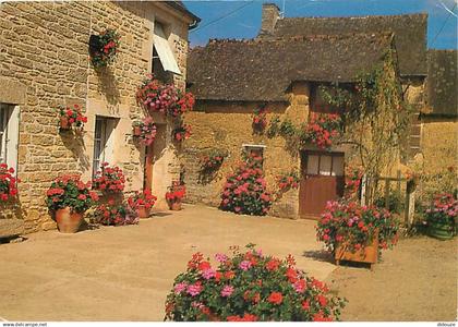 22 - Saint Juvat - Ferme fleurie des côtes d'Armor - Fleurs - CPM - Voir Scans Recto-Verso
