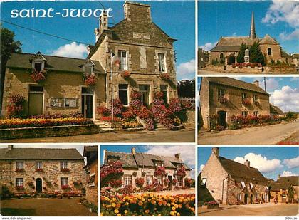 22 - Saint Juvat - Multivues - Village fleuri - Grand prix d'honneur national - Fleurs - CPM - Voir Scans Recto-Verso