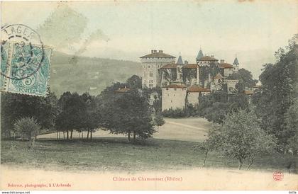 69 - SAINT LAURENT DE CHAMOUSSET -  CHATEAU DU CHAMOUSSET