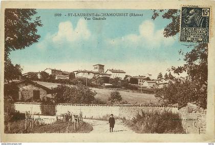 69 -  SAINT  LAURENT DE CHAMOUSSET - VUE GENERALE