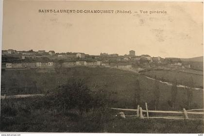 Rhône - Saint-Laurent-de-Chamousset - Vue Générale - Carte postale