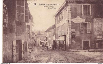 Haute-Vienne - Saint-Laurent-sur-Gorre - Grand'Rue
