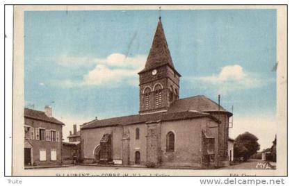 SAINT-LAURENT-SUR-GORRE L EGLISE