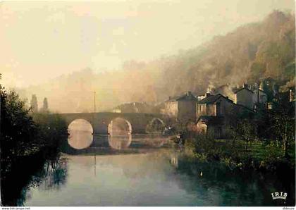 87 - Saint Léonard de Noblat - Le pont de Noblat sur la Vienne - Brume matinale - Carte Neuve - CPM - Voir Scans Recto-V
