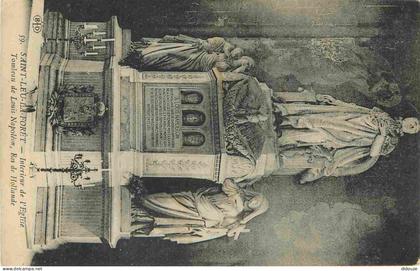 Carte Postale - 95 - Saint Leu la Forêt - intérieur de l'Eglise - Tombeau de Louis Napoléon Roi de Hollande - CPA - Voir