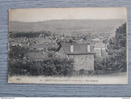 cpa Saint-Leu la foret(95)vue générale