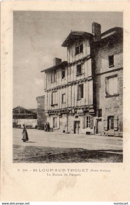 Saint-Loup-sur-Thouet Saint-Loup-Lamairé animée la Maison du parquet
