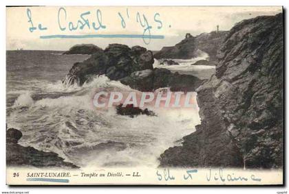 CPA Saint Lunaire Tempete au Decolle