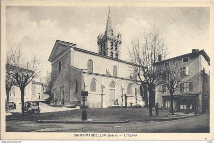 CPA Saint-Marcellin l'Eglise