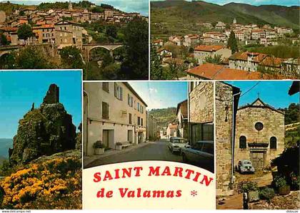Carte Postale - 07 - Saint Martin de Valamas - Multivues - Automobiles - CPM - Voir Scans Recto-Verso - Poscard - Carta