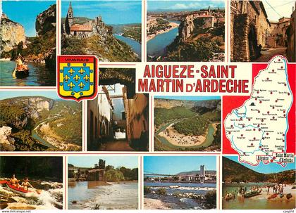 CPM Saint Martin Aigueze et les Gorges de l'Ardeche