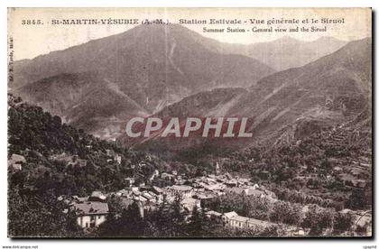 CPA Saint Martin Vesubie Station Estivale Vue Generale
