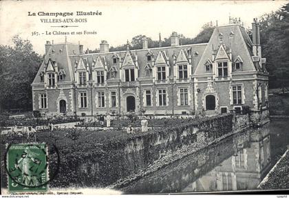 CPA Villers Aux Bois Le Chateau et ses Fosses