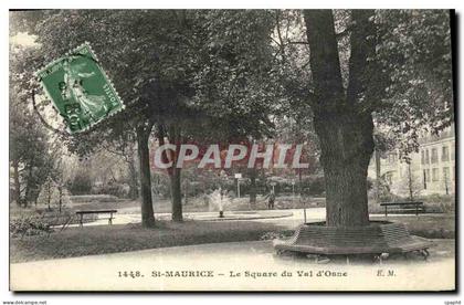 CPA Saint Maurice Le Square du Val d Osne