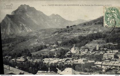CPA Saint Michel de Maurienne et le Perron des Encombres