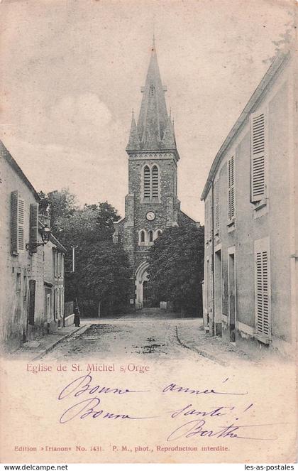 91 SAINT MICHEL SUR ORGE EGLISE DE SAINT MICHEL SUR ORGE