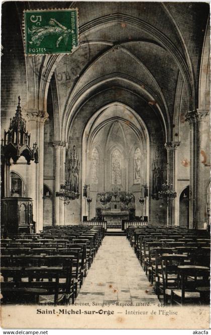CPA SAINT-MICHEL-sur-ORGE Interieur de l'Eglise (1354619)