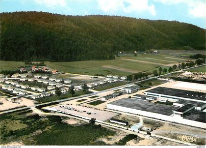 Dép 88 - St - Saint Nabord - Vue aérienne de l'usine Polyfibres - Semi moderne grand format - bon état