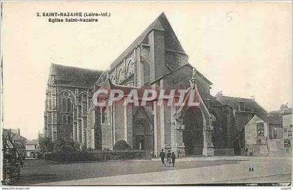 CPA Saint Nazaire Loire Inf Eglise Saint Nazaire