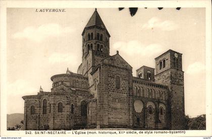 CPA Saint Nectaire L'Eglise