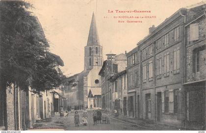 21-7853 : SAINT-NICOLAS-DE-LA-GRAVE.  RUE GAMBETTA