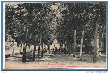 82 - SAINT NICOLAS DE LA GRAVE --  N° 170