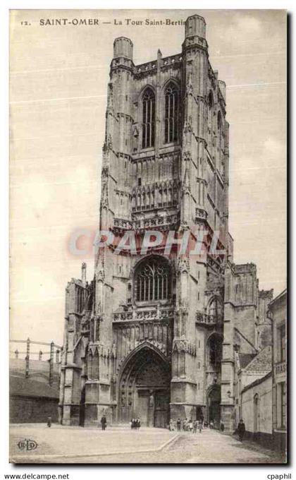 CPA Saint Omer La Tour Saint Bertin