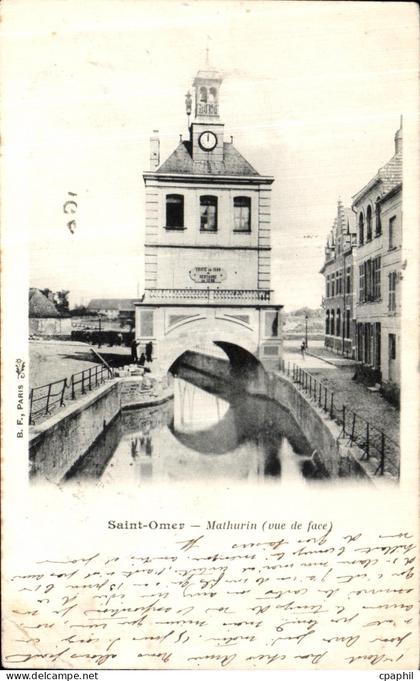 CPA Saint Omer Mathurin Vue de face