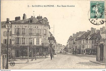 CPA Saint-Ouen l'Aumône Rue Basse Aumone