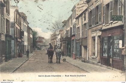 CPA Saint-Ouen l'Aumône Rue Haute Aumone