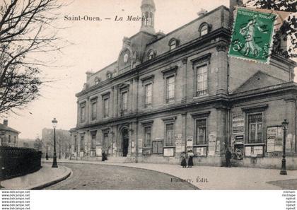 CPA 93 SAINT OUEN  - la mairie