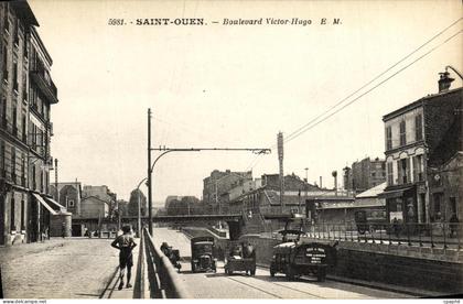 CPA Saint Ouen Boulevard Victor Hugo