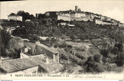 CPA Saint Paul Du Var Vue Generale