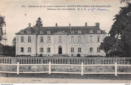 ¤¤  -  271  -   SAINT-PHILBERT-de-GRAND-LIEU   -   Chateau des Jamonières   -  ¤¤