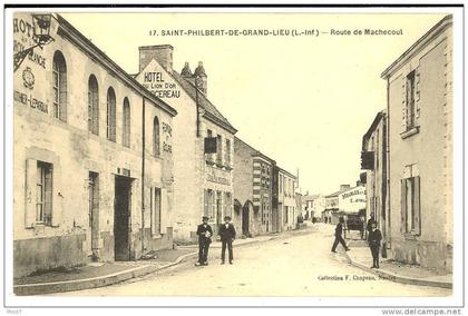 SAINT PHILBERT DE GRAND LIEU - Route de Machecoul