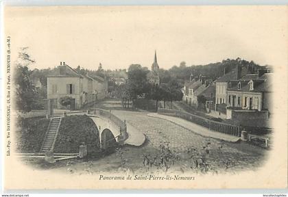 11999 - SAINT PIERRE LES NEMOURS - PANORAMA