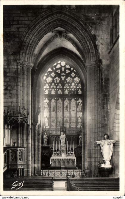 CPA Saint pol de Leon Interieur de Kreizker