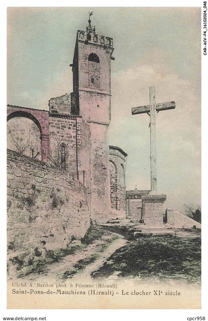 CAR-ACVP4-0200-34 - SAINT-PONS-DE-MAUCHIENS - Le rocher XIe siècle