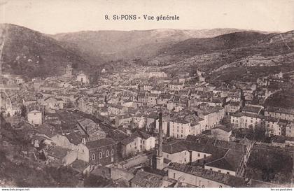 34 SAINT PONS DE THOMIERES VUE GENERALE