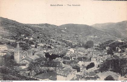 SAINT PONS DE THOMIERES     VUE GENERALE