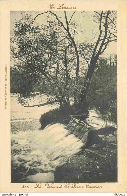 Carte Postale Ancienne - 87 - Saint-Priest-Taurion - La Vienne à Saint-Priest-Taurion - CPA - Voir Scans Recto-Verso