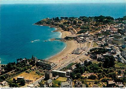 Carte Postale - 22 - Saint Quay Portrieux - Vue Générale aérienne - La Grande Plage , La Plage du Chatelet, la Piscine -