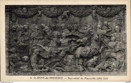 Saint Remy de Provence - Bas Relief du Mausolee - CPA