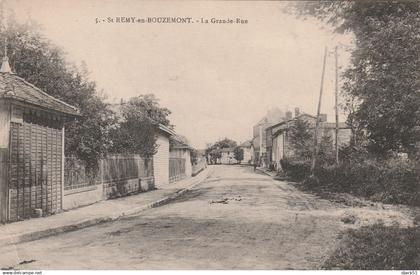 51 - SAINT-REMY-EN-BOUZEMONT (Marne) - La Grande-Rue
