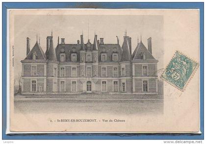 51 - SAINT REMY en BOUZEMONT --  Vue du Château