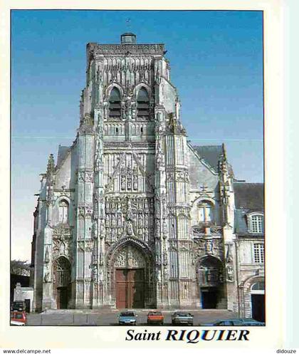 80 - Saint Riquier - L'Abbatiale - Automobiles - CPM - Voir Scans Recto-Verso